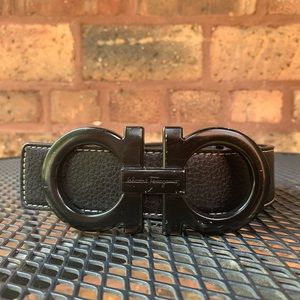 Black Salvatore Ferragamo Belt